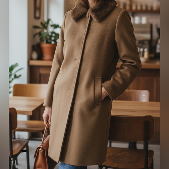 1960’s Vintage Women’s Knee Length Coat - Picture 2 of 15